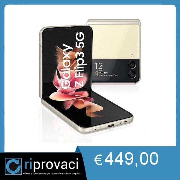 SAMSUNG Galaxy Z Flip3 5G 128Gb a 449 Euro!!!!