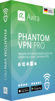 Avira Phantom VPN Pro gratis al posto di 59 Euro!