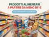 Prodotti alimentari a partire da meno di 1€ costantemente aggiornati!