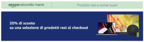 ? Festa delle offerte Prime | 20% di sconto su una ricca selezione di prodotti resi