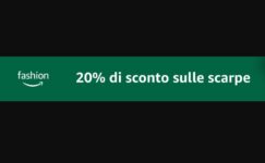 ?Amazon: 20% di sconto sulle scarpe