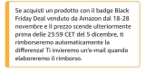 ⚫ Black Friday | Perchè aspettare il Black Friday? Amazon rimborsa le differenze di prezzo!