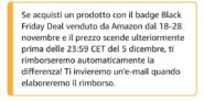 ⚫ Black Friday | Perchè aspettare il Black Friday? Amazon rimborsa le differenze di prezzo!