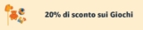 ?Amazon: 20% di sconto sui giochi