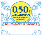 Cashback Galbani: 0.50/1.00 Euro per prodotto