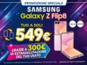 Samsung Galaxy Z Flip 8 a 549 Euro con extravalutazione dell’usato