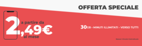 Minuti illimitati e 3gb di dati a solo 2,49 Euro al mese con NTMobile