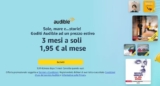 Audible a soli 1,95 Euro al mese per 3 mesi