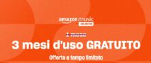 🖤BF2024 | Amazon Music Unlimited gratis per 3 mesi e potete disdire quando volete!