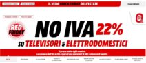 MediaWorld: NO IVA su Televisori e Grandi Elettrodomestici