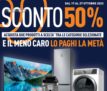 Volantino “Sconto 50%” di Unieuro valido fino al 27 ottobre 2022