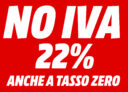 MediaWorld: NO IVA 22% fino al 6 febbraio