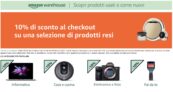 ? Offerte di Primavera: Sconto del 10% su una ricca selezione di prodotti Amazon Warehouse Deals